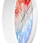 Red and Blue — Decorative Wall Clock