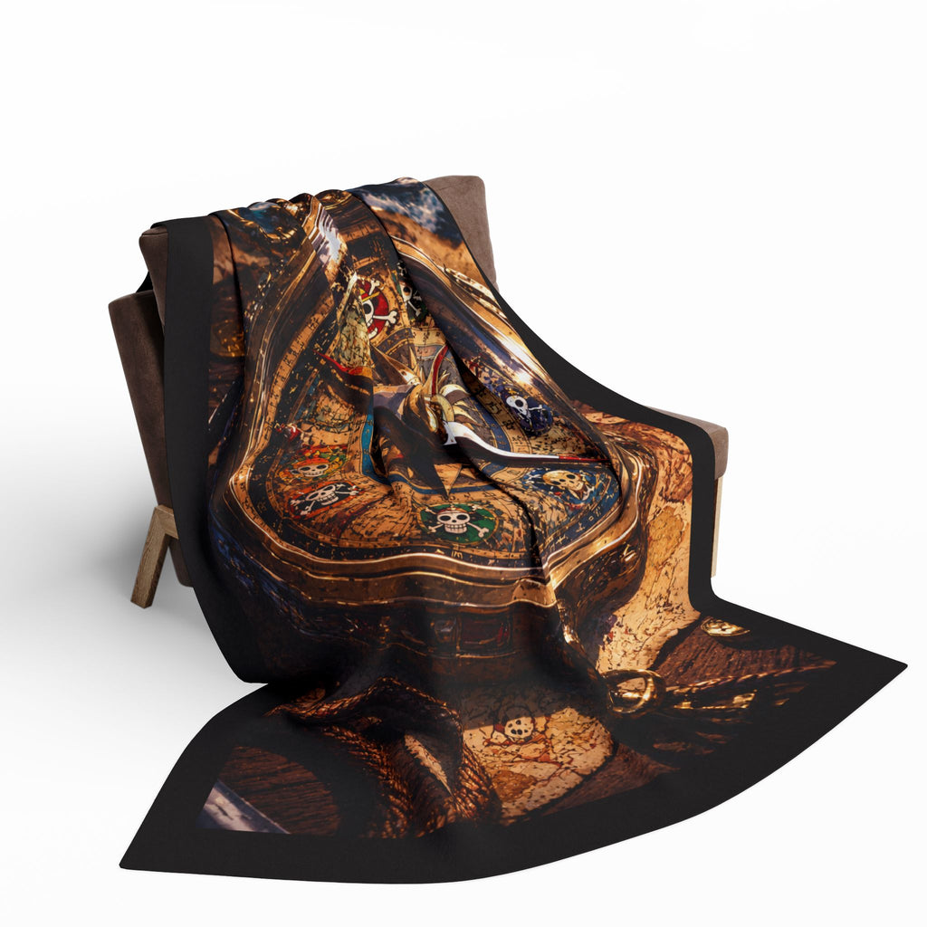Compass Fleece Blanket