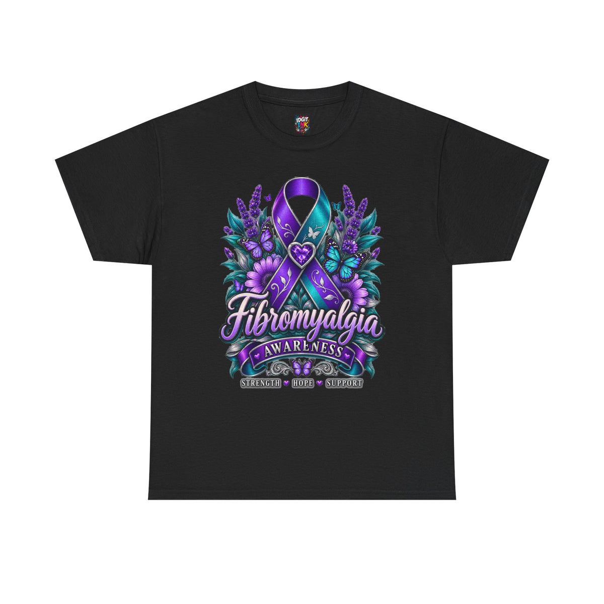 Fibromyalgia Awareness Ribbon Tee