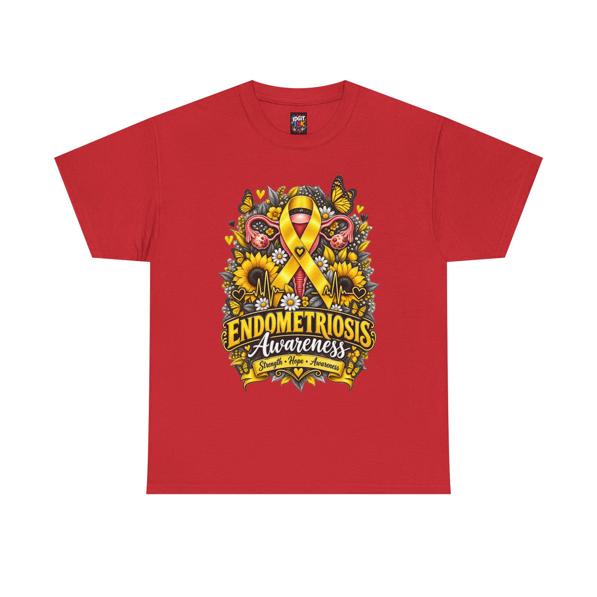Endometriosis Awareness  Sunflower Support Tee