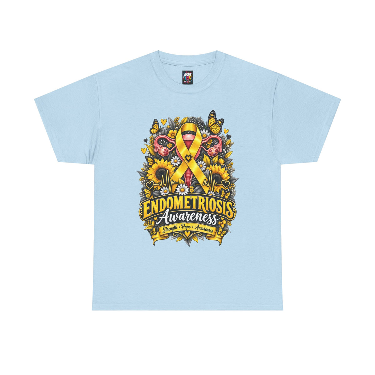 Endometriosis Awareness  Sunflower Support Tee