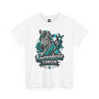 Neuroendocrine Cancer Awareness Zebra Ribbon T-Shirt