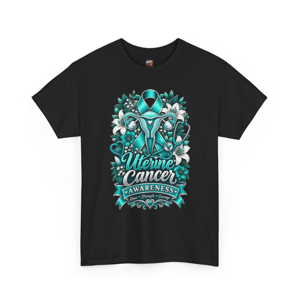 Uterine Cancer Awareness Ribbon