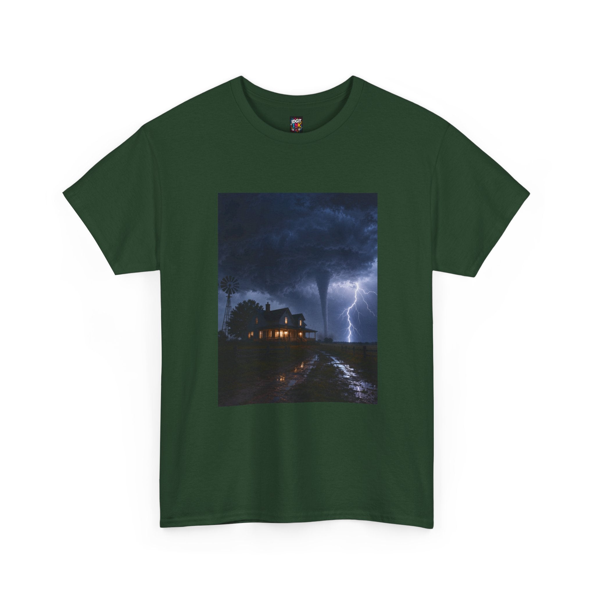 Stormy Night House