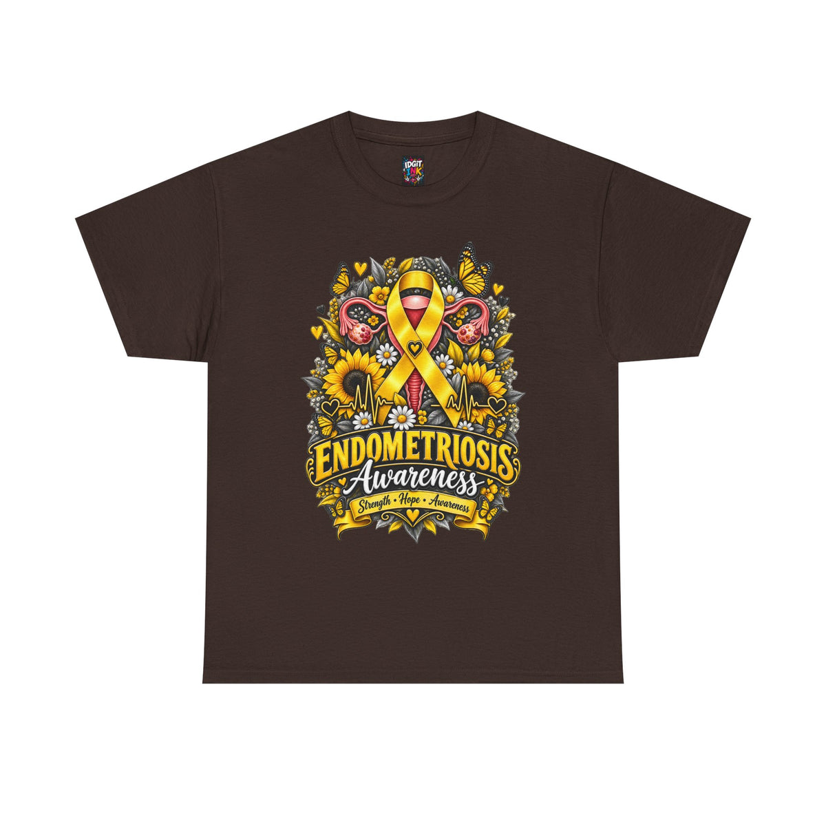 Endometriosis Awareness  Sunflower Support Tee