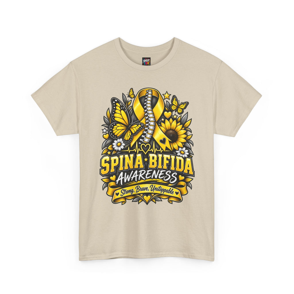 Spina Bifida Awareness Yellow Ribbon, Sunflower