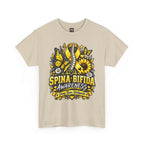 Spina Bifida Awareness Yellow Ribbon, Sunflower