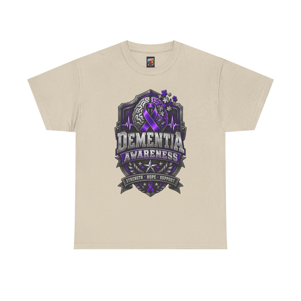 Dementia Awareness T-Shirt  Strength, Hope & Support