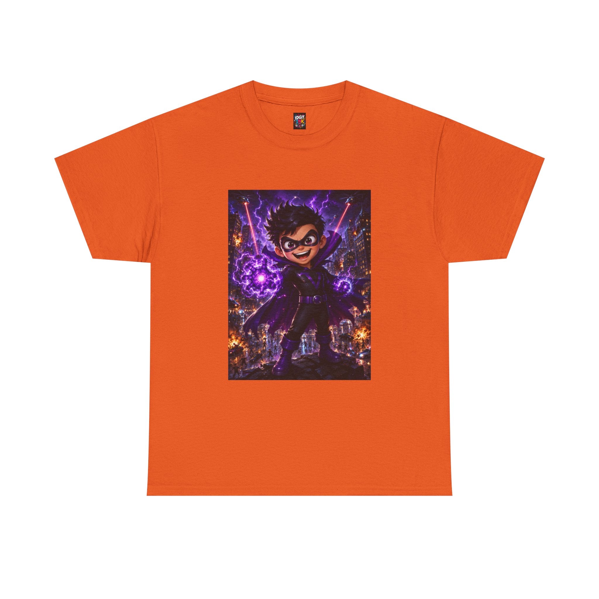 Neon Purple Superhero