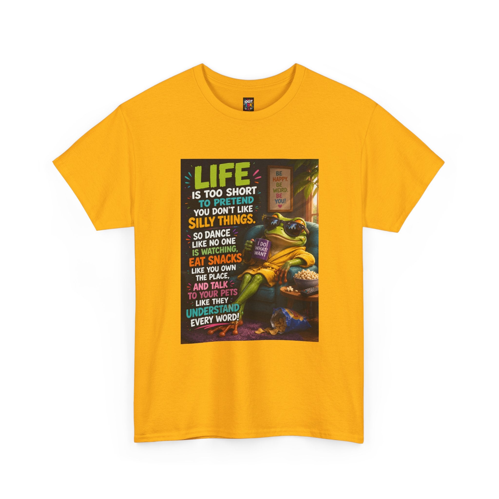 "Life Is Too Short" Motivational  Turtle