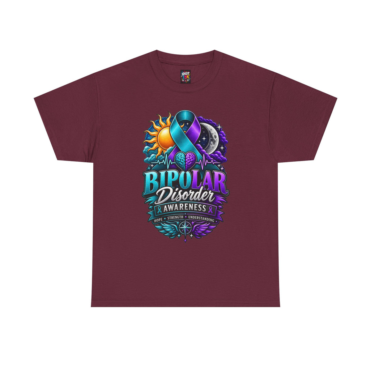 Bipolar Disorder  Sun & Moon Ribbon Mental Health