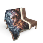 Fantasy Dragon — Woven Throw Blanket product image 9 | Idgit Ink