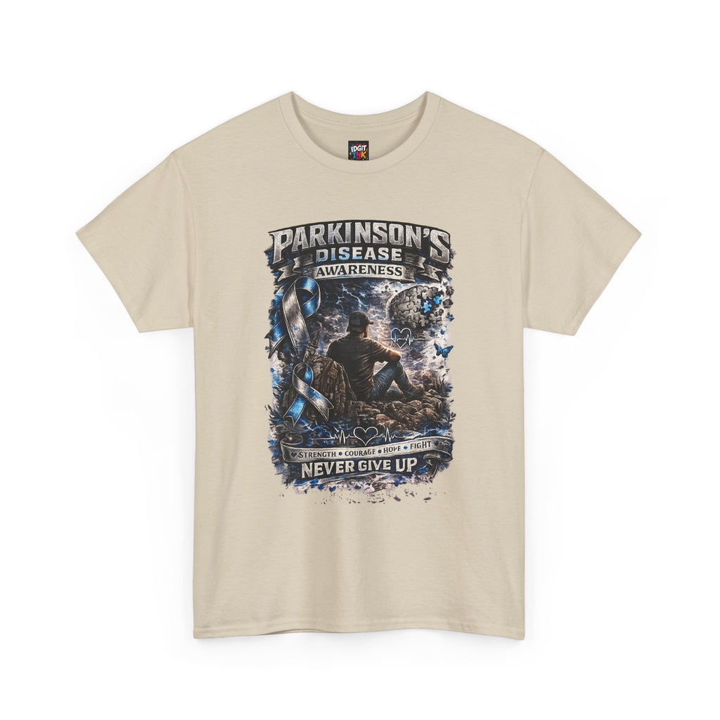 Parkinson’s Disease Awareness Never Give Up Support Tee