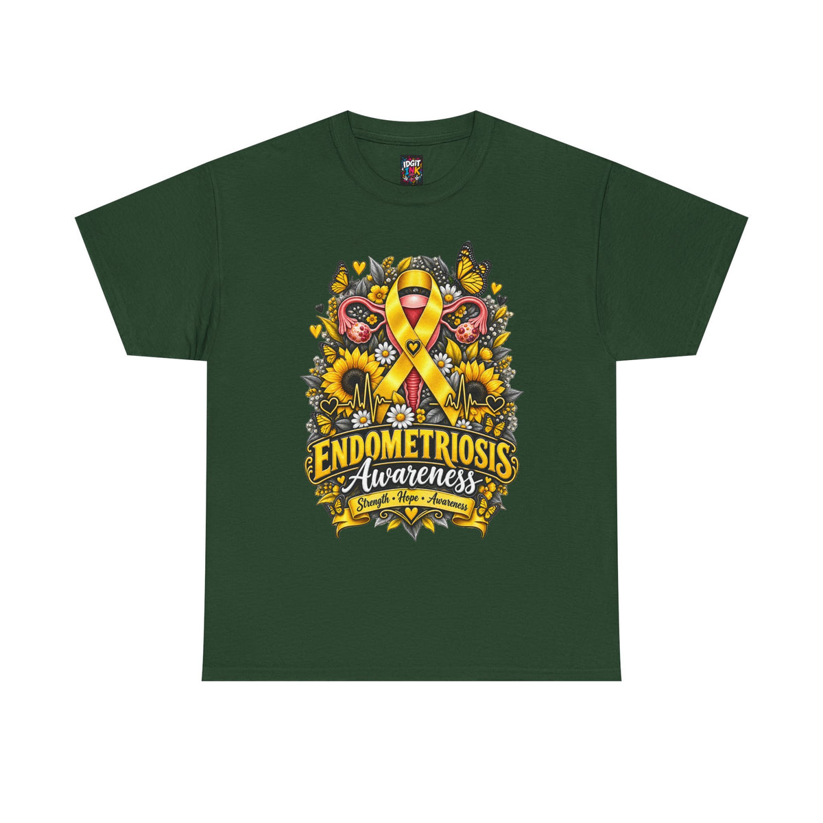 Endometriosis Awareness  Sunflower Support Tee