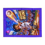 Home Run Baseball Fleece — Cozy Fleece Blanket product image 10 | Idgit Ink