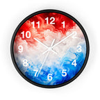 Red and Blue — Decorative Wall Clock