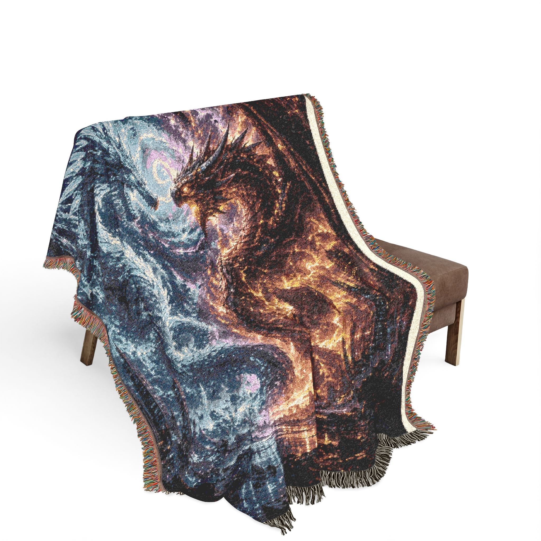 Dragon Woven Throw