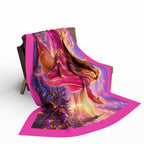 Princess Superhero — Cozy Fleece Blanket