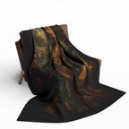 Pirate Captain Art Fleece Blanket