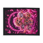 Pink Sparkle Cute Baby Animals — Unique Home Decor