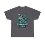 Neuroendocrine Cancer Awareness Zebra Ribbon T-Shirt