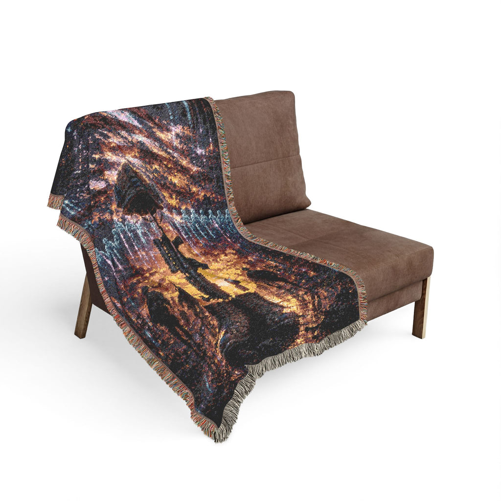 Soldier Battle Cross Woven Throw