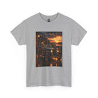 Vintage Car Sunset Tee — Unisex Graphic T-Shirt