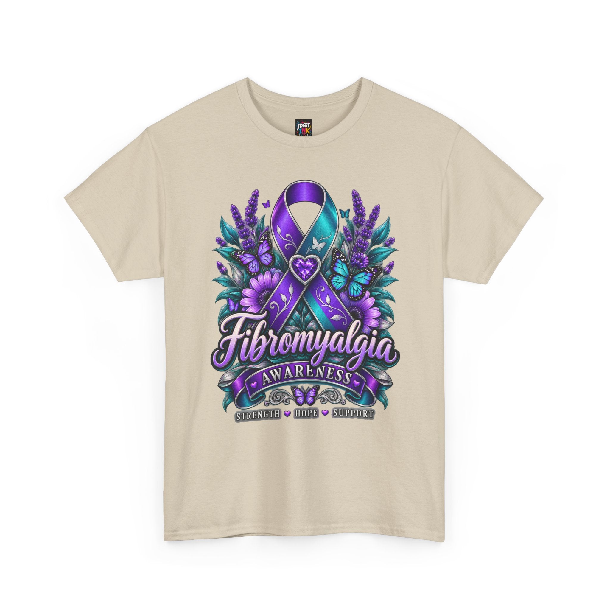 Fibromyalgia Awareness Ribbon Tee