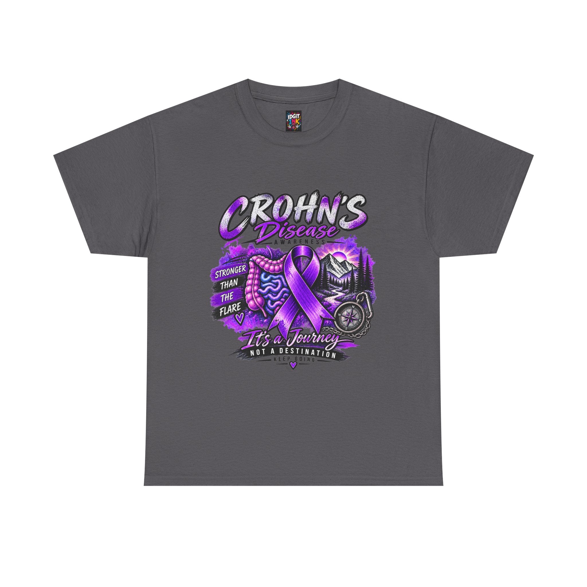 Crohn's Disease Awareness Support T-shirt