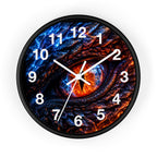 Dragon’s Gaze: Inferno Fantasy — Decorative Wall Clock product image 1 | Idgit Ink