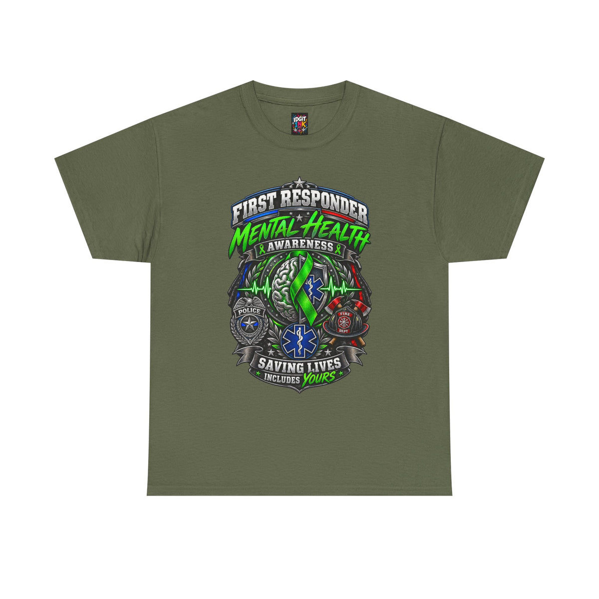 First Responder Mental Health "Saving Lives Includes Yours"