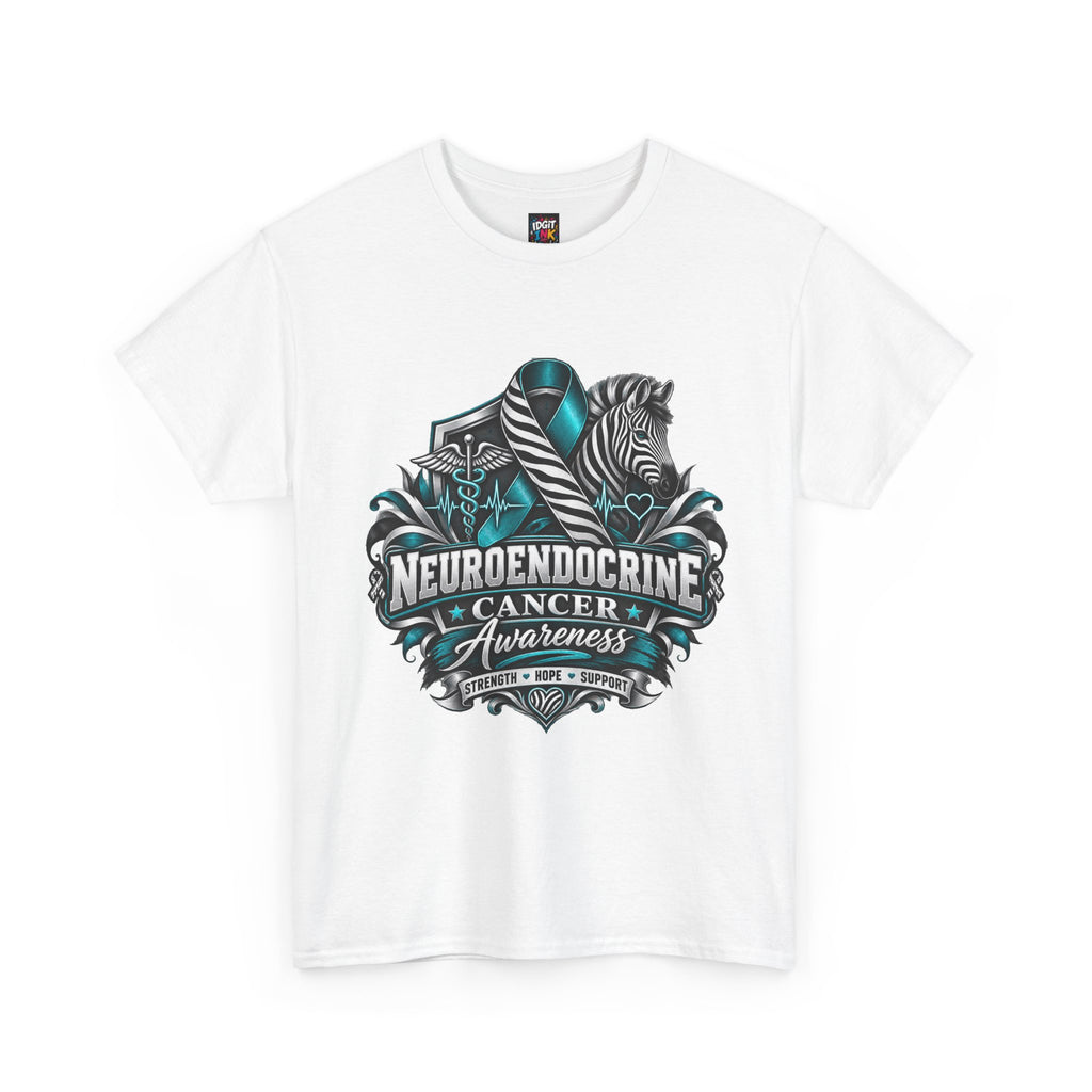 Neuroendocrine Cancer Awareness  Teal Ribbon Support Tee