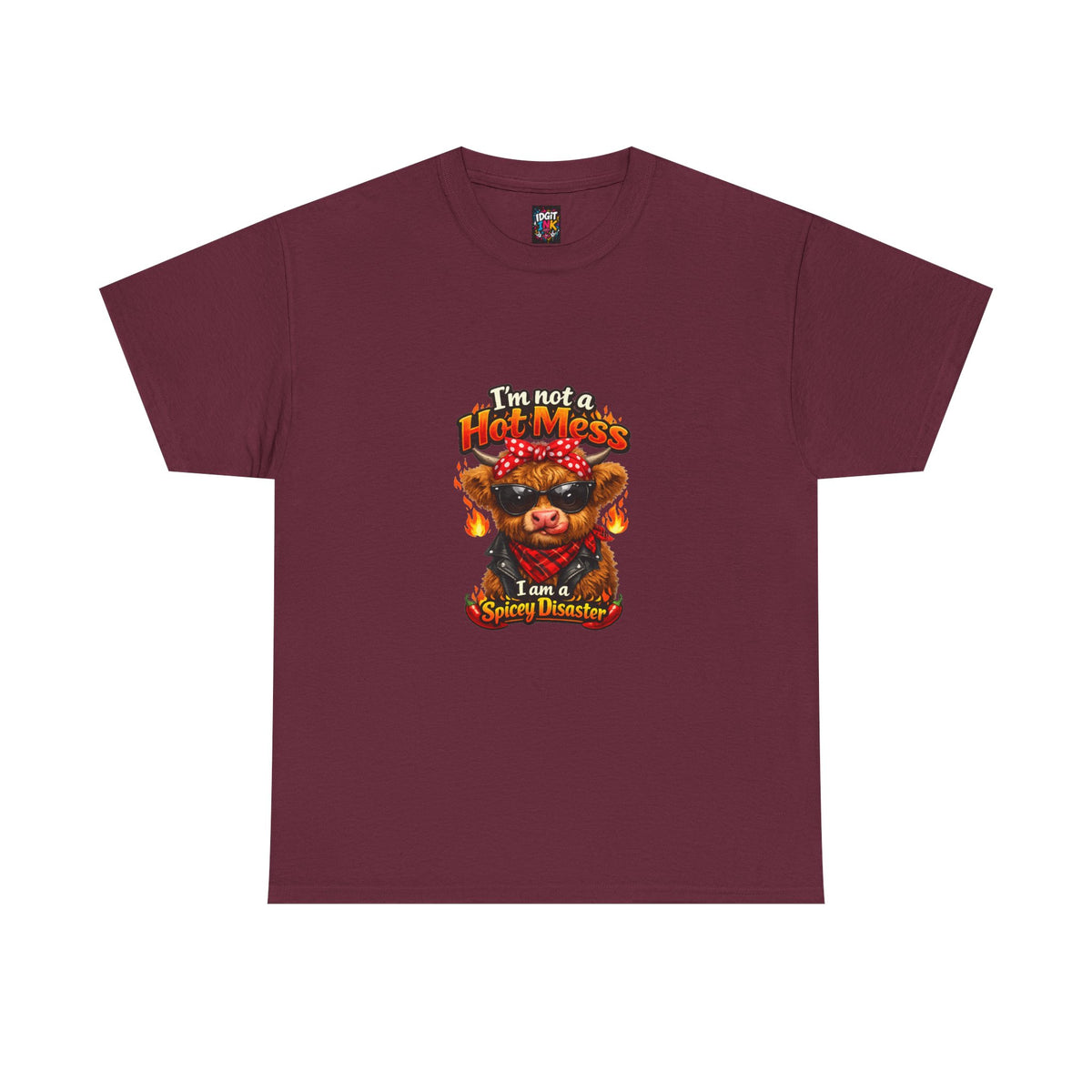 Hot Mess Tee product image 7 | Idgit Ink