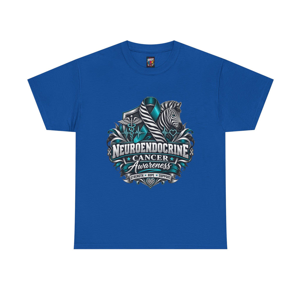 Neuroendocrine Cancer Awareness  Teal Ribbon Support Tee