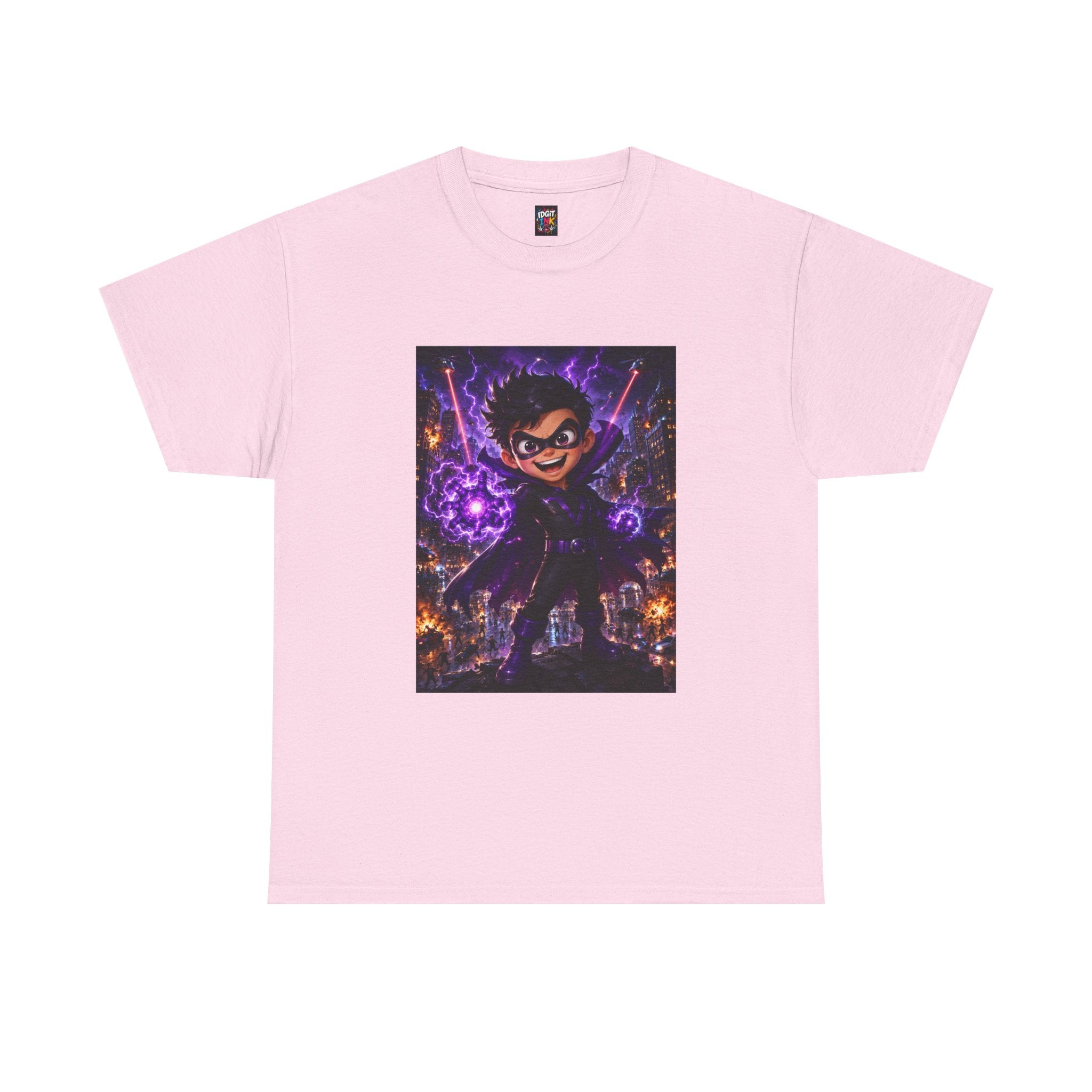 Neon Purple Superhero