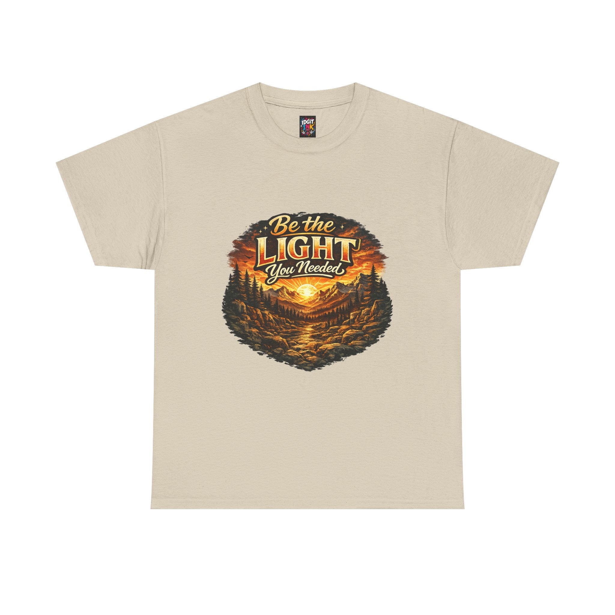 Be the Light — Inspirational Unisex T-Shirt product image 3 | Idgit Ink