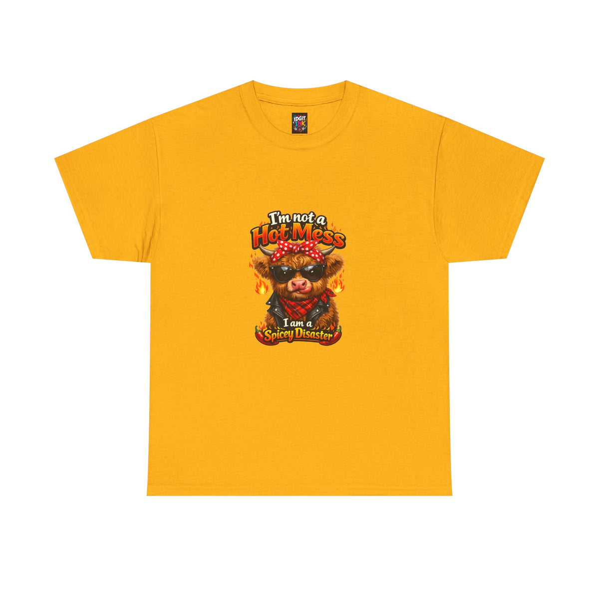 Hot Mess Tee product image 5 | Idgit Ink