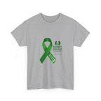Kidney Disease Awareness Green Ribbon — Unisex Graphic T-Shirt