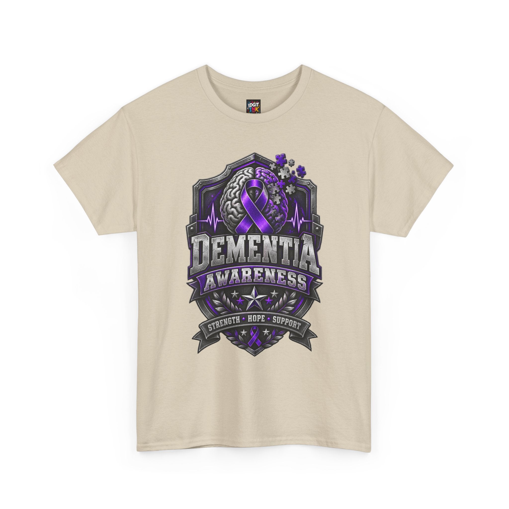 Dementia Awareness T-Shirt  Strength, Hope & Support