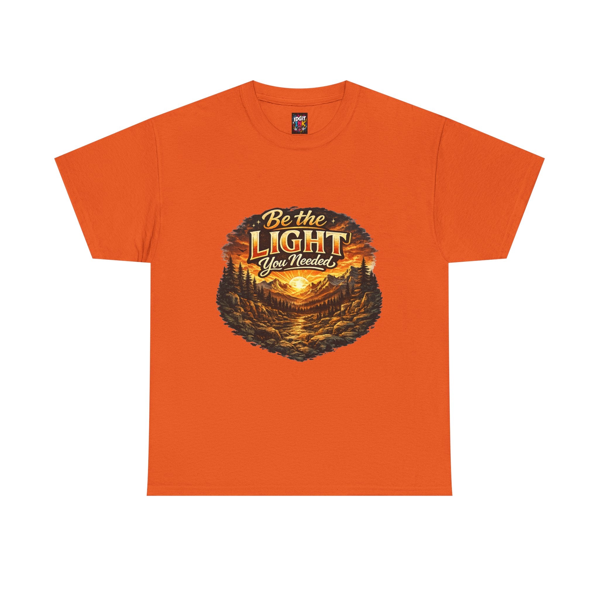 Be the Light — Inspirational Unisex T-Shirt product image 6 | Idgit Ink