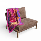Princess Superhero — Cozy Fleece Blanket