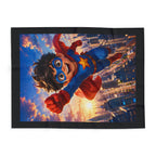 Kids Superhero — Cozy Fleece Blanket
