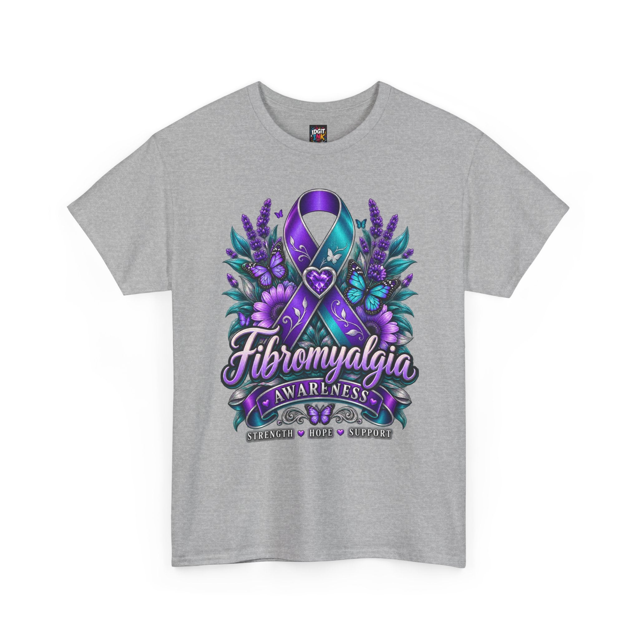 Fibromyalgia Awareness Ribbon Tee