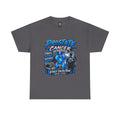 Prostate Cancer Awareness T-Shirt — Early Detection Saves Lives (Blue Ribbon)
