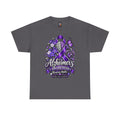 Alzheimer's Awareness Ribbon Purple Memories Matter Support Tee