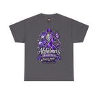 Alzheimer's Awareness Ribbon Purple Memories Matter Support Tee