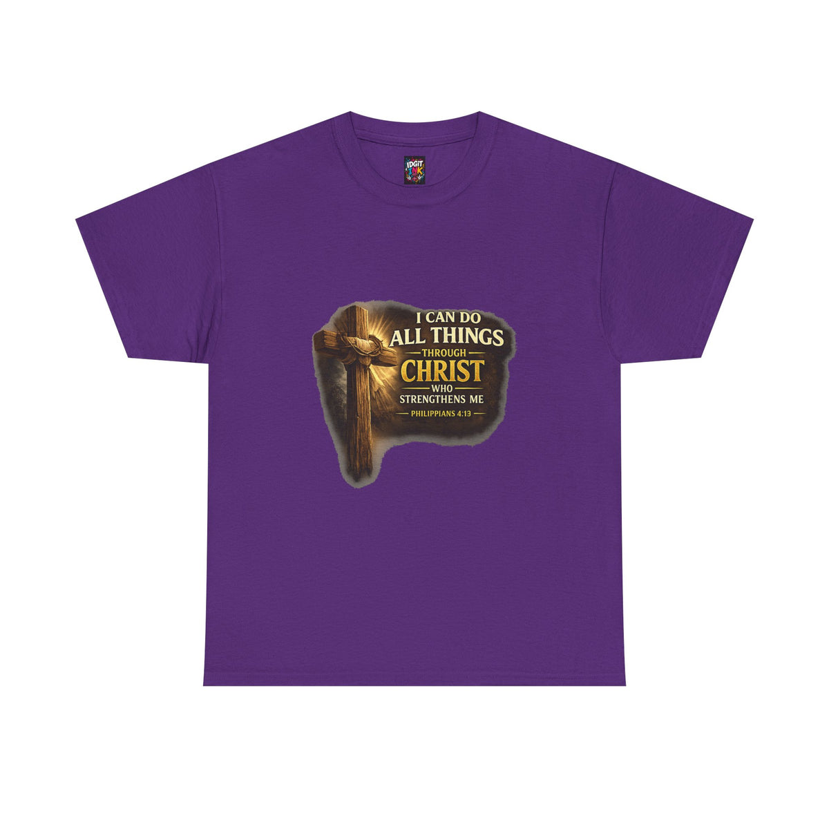 Philippians 4:13 Christian Faith Tee