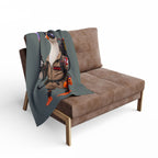 Ghostbuster Goose Fleece Blanket