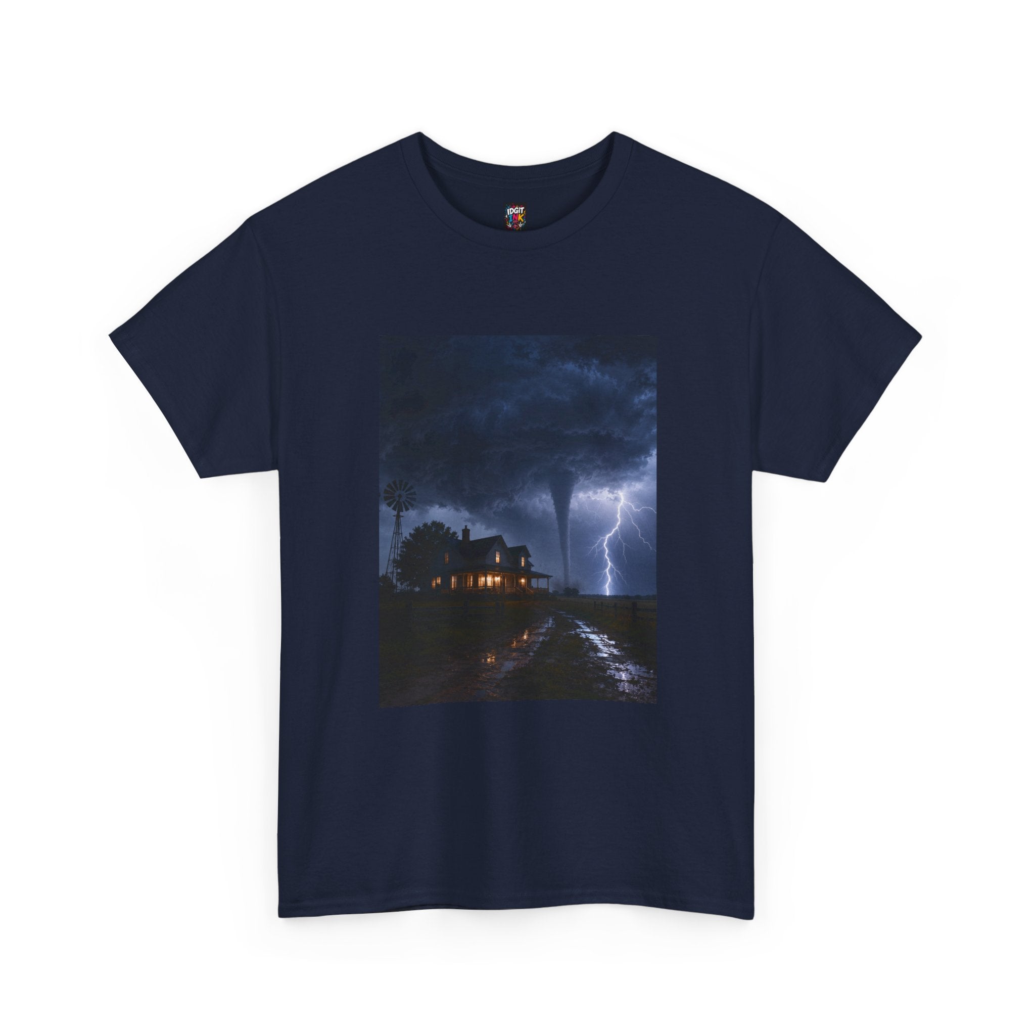 Stormy Night House
