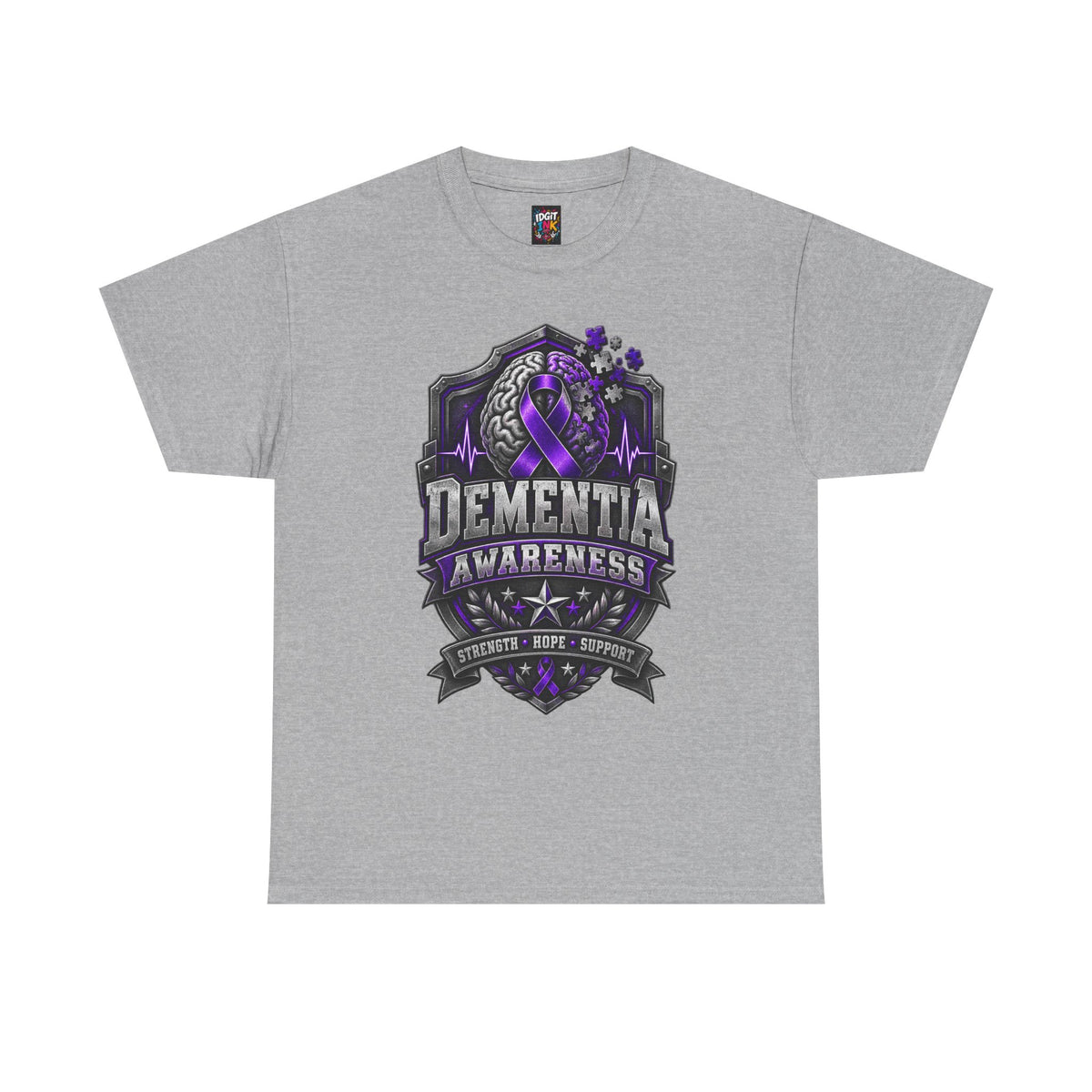 Dementia Awareness T-Shirt  Strength, Hope & Support